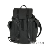LOUIS VUITTON Monogram Taurillon Clemence Christopher MM Backpack Backpack