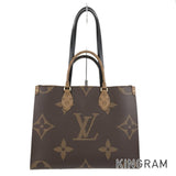 LOUIS VUITTON Monogram Giant Monogram Reverse Giant On The Go MM M45321 Tote bag