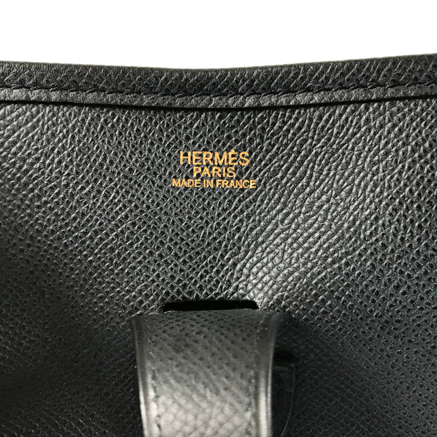 HERMES Evelyn 2 PM ?I engraved 2012 Gold Hardware Shoulder Bag
