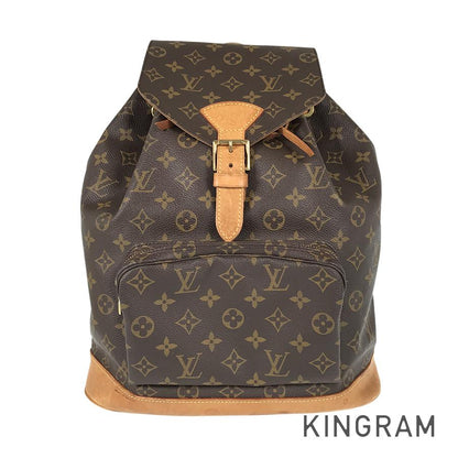 LOUIS VUITTON Monogram Montsouris GM M51135 Backpack