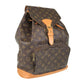 LOUIS VUITTON Monogram Montsouris GM M51135 Backpack