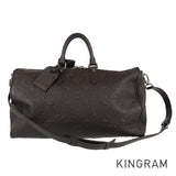 LOUIS VUITTON Monogram Revelation Keepall Bandouliere 45 M56712 Boston bag