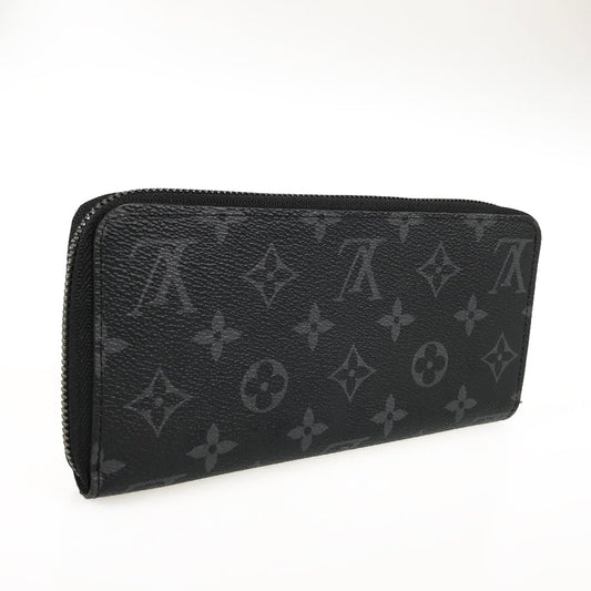 LOUIS VUITTON Monogram Eclipse Zippy Wallet Horizontal M11611 Long wallet Round zipper