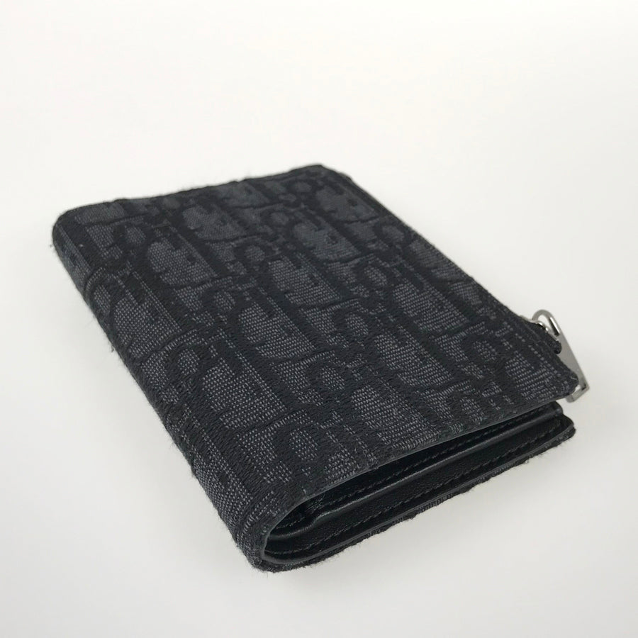 Dior Oblique Vertical Compact Card Holder 2ESBC319YSE_H03E Bifold wallet