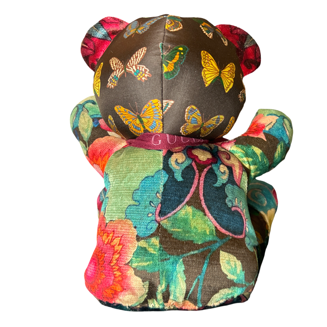 Farfalle   Silk Scarf Tender Teddy Bear