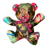 Farfalle   Silk Scarf Tender Teddy Bear