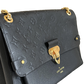 Louis Vuitton Vavin MM, Black Empreinte Leather