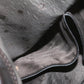 LOUIS VUITTON V line Shoulder Bag fur Black LV Auth th1021