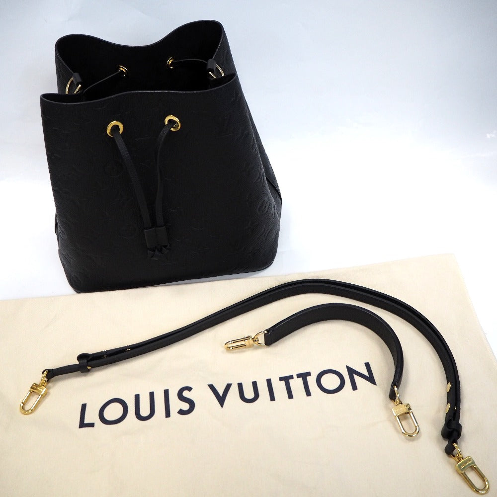 Louis Vuitton Monogram Implant Neonoe Noir Handbag