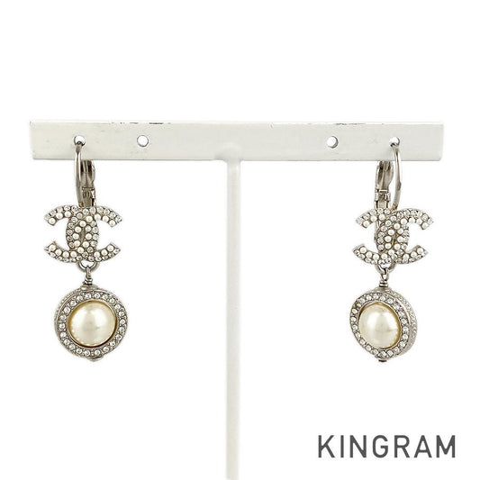 CHANEL COCO Mark rhinestone Earring