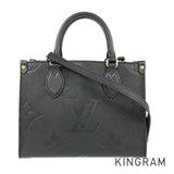 LOUIS VUITTON Monogram Empreinte On The Go PM M45653 Hand bag