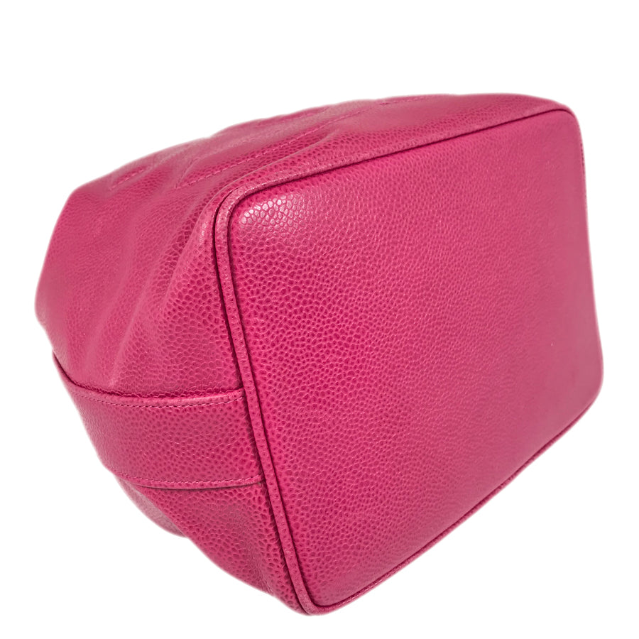 CHANEL Caviar skin Shoulder Bag