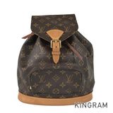 LOUIS VUITTON Monogram Montsouris MM M51136 Backpack