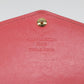 LOUIS VUITTON Vernis Portefeuille Sarah Wallet Hot Pink M90313 LV Auth ti1302