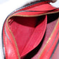 LOUIS VUITTON Epi Dauphine PM Pouch Castilian Red M48447 LV Auth ti2011