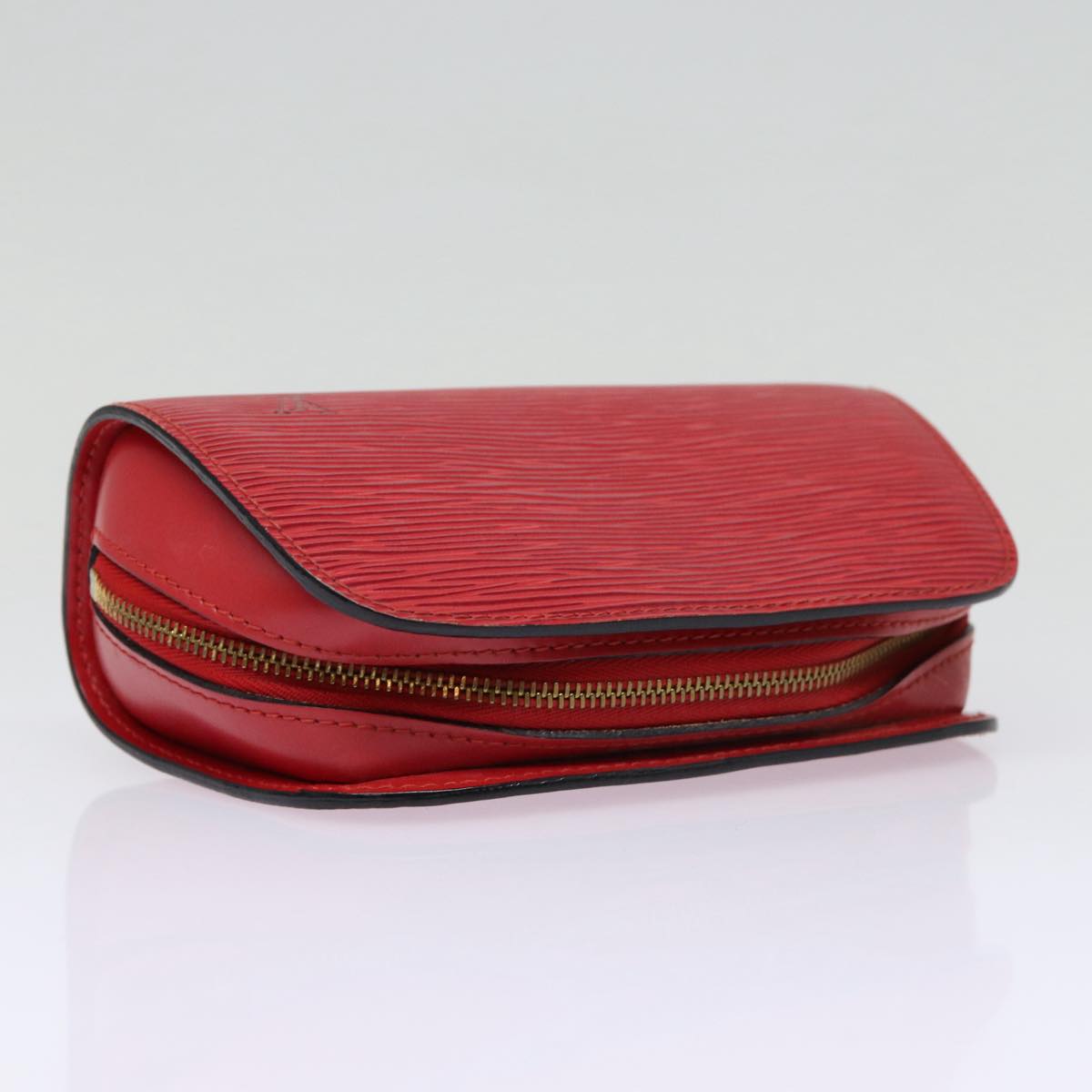 LOUIS VUITTON Epi Dauphine PM Pouch Castilian Red M48447 LV Auth ti2011
