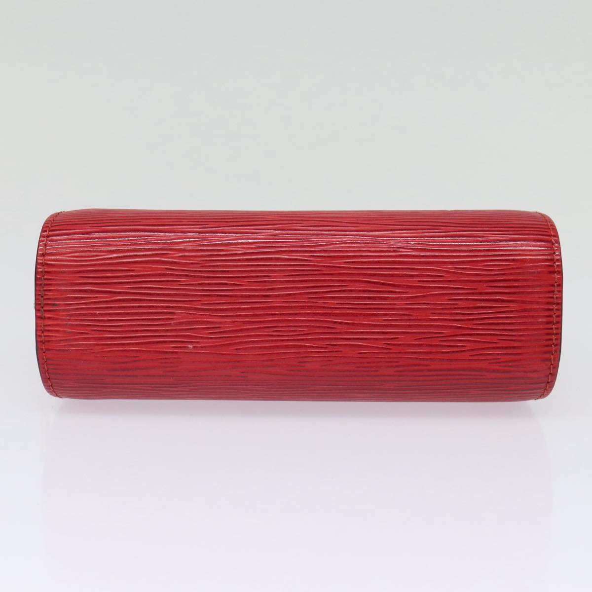 LOUIS VUITTON Epi Dauphine PM Pouch Castilian Red M48447 LV Auth ti2011