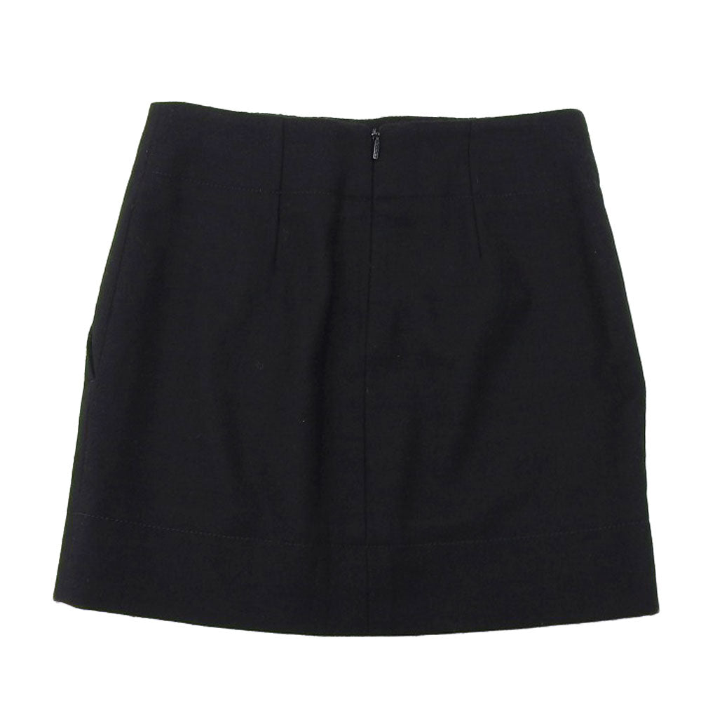 Gucci Wool Cashmere Skirt Black