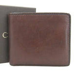 Gucci Leather Bifold Wallet Brown