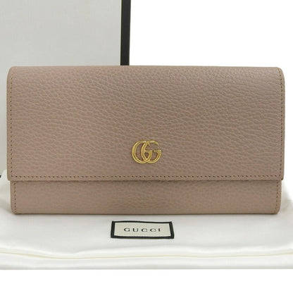 Gucci GG Marmont Continental Wallet Beige