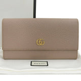 Gucci GG Marmont Continental Wallet Beige