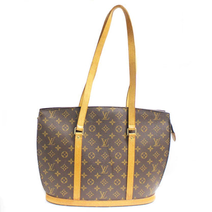 Louis Vuitton Monogram Babylon Shoulder Tote Bag Brown