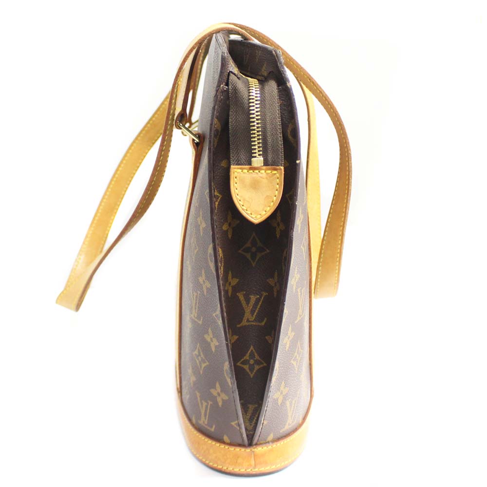 Louis Vuitton Monogram Babylon Shoulder Tote Bag Brown