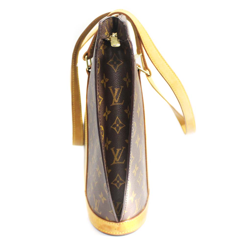Louis Vuitton Monogram Babylon Shoulder Tote Bag Brown