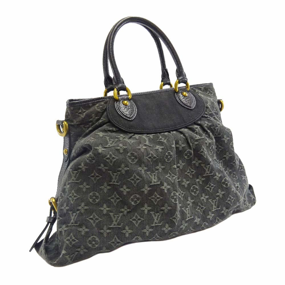 Louis Vuitton Neo Cabby GM Monogram Tote Bag Black