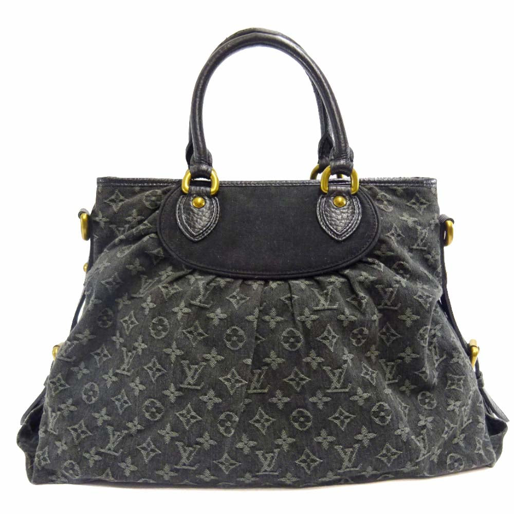 Louis Vuitton Neo Cabby GM Monogram Tote Bag Black