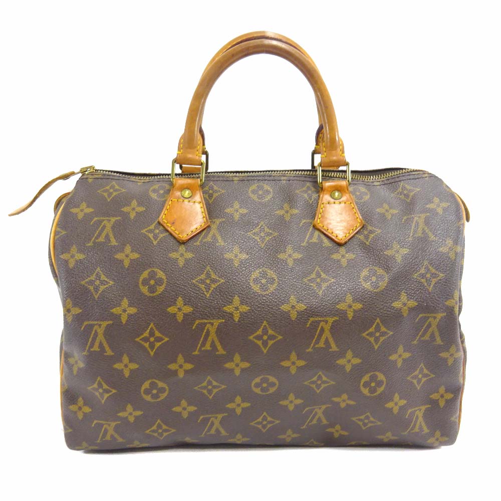 Louis Vuitton Monogram Speedy 30 Mini Boston Handbag