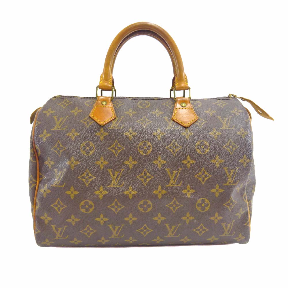 Louis Vuitton Monogram Speedy 30 Mini Boston Handbag
