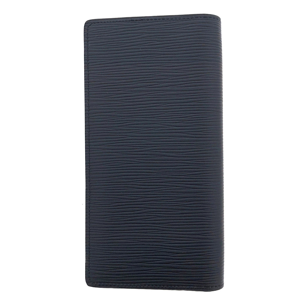 Louis Vuitton Portefeuille Brother Epi Bifold Long Wallet Noir Black