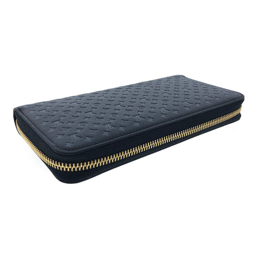 Louis Vuitton Zippy Nanogram Round Zipper Long Wallet