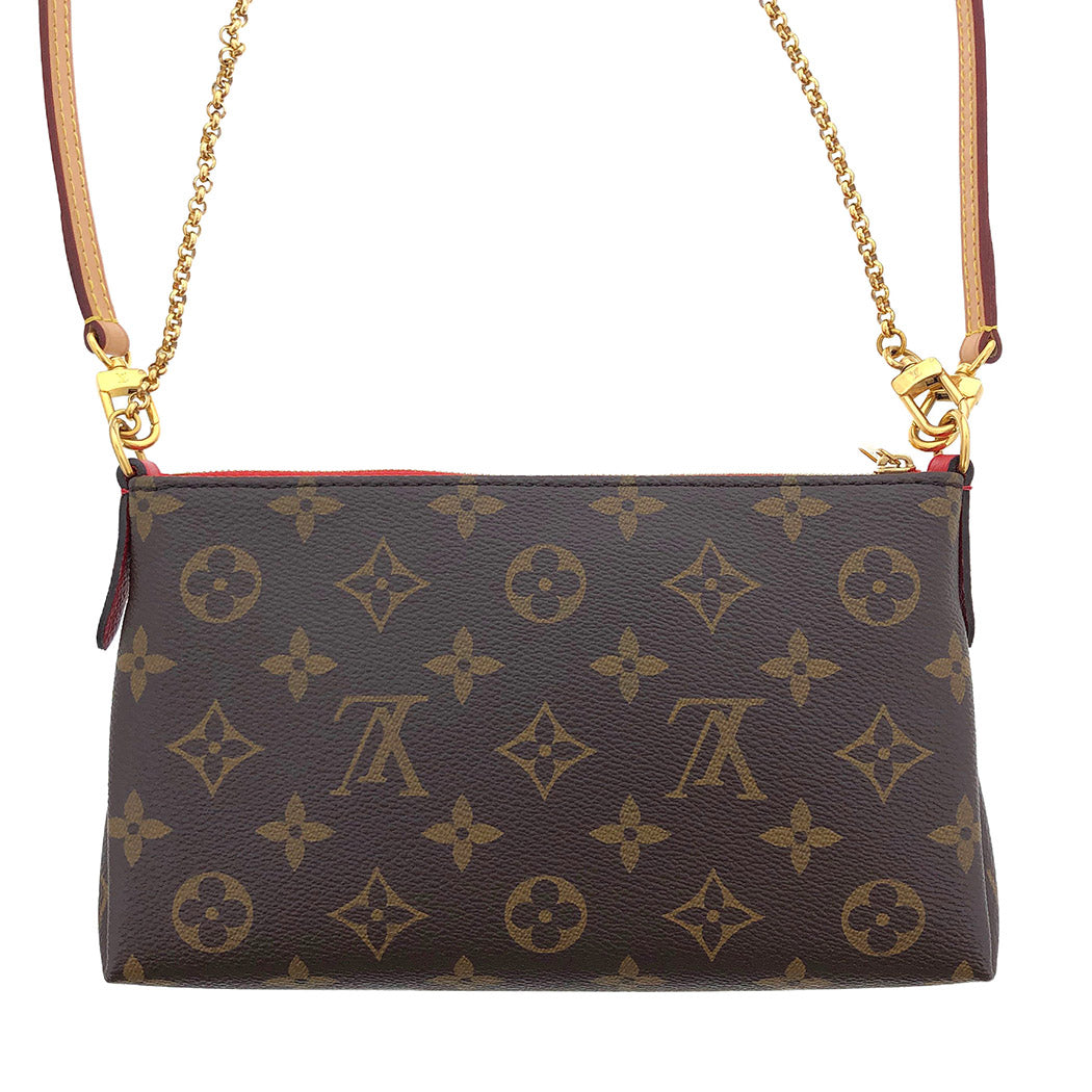 Louis Vuitton Para Scratch Chain Pochette Brown Shoulder Bag