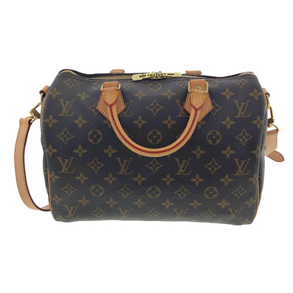 Louis Vuitton Speedy Bandouliere 30 Monogram 2way Brown Shoulder Bag