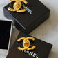 CHANEL BROOCH CC TURNLOCK