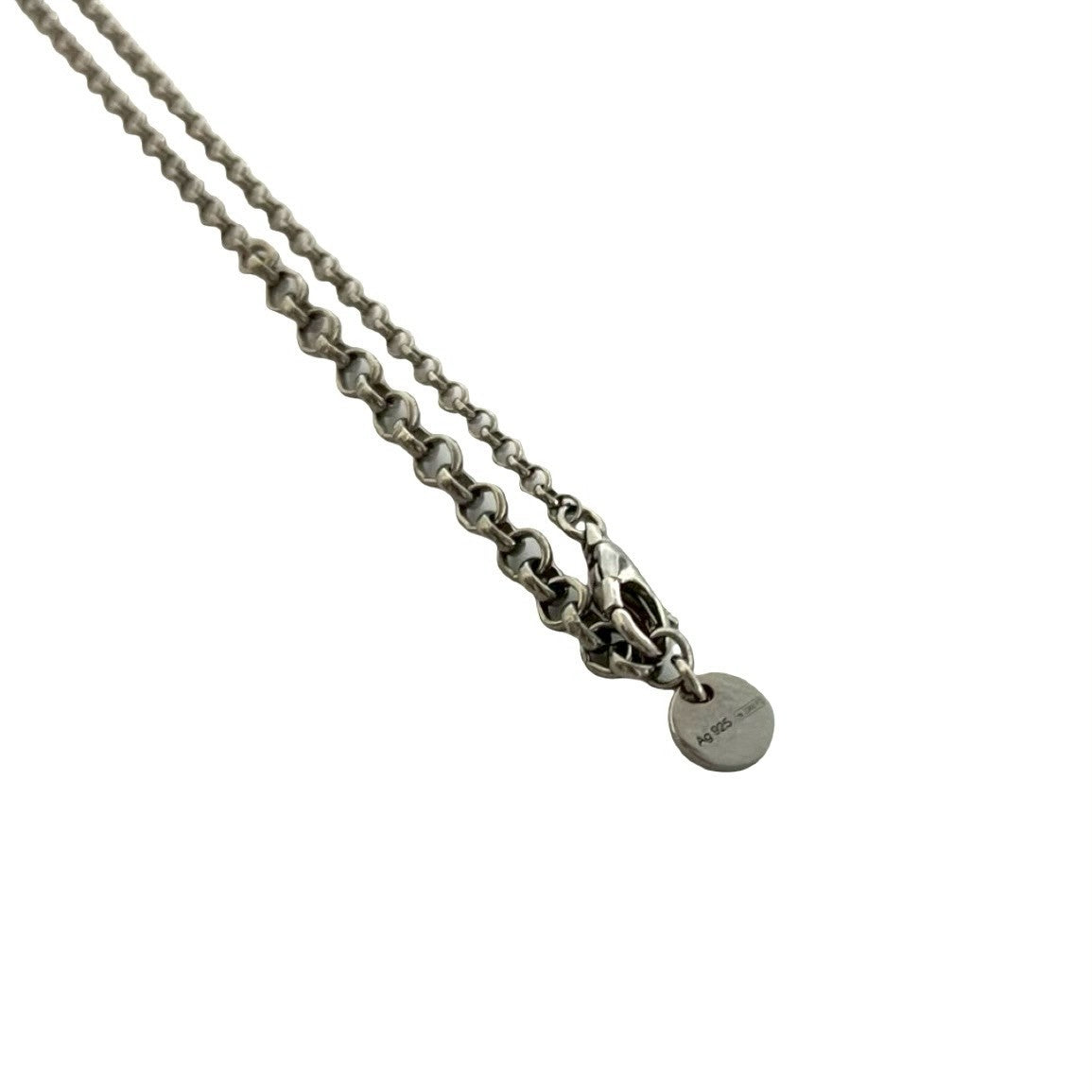 Gucci Anger Forest Rabbit Head Silver 925 Necklace