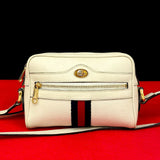 Gucci Ophidia Leather Mini Shoulder Bag