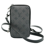 Louis Vuitton Reverse Monogram Eclipse Canvas Double Phone Pouch NM
