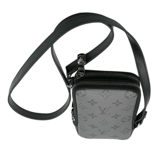 Louis Vuitton Reverse Monogram Eclipse Canvas Double Phone Pouch NM