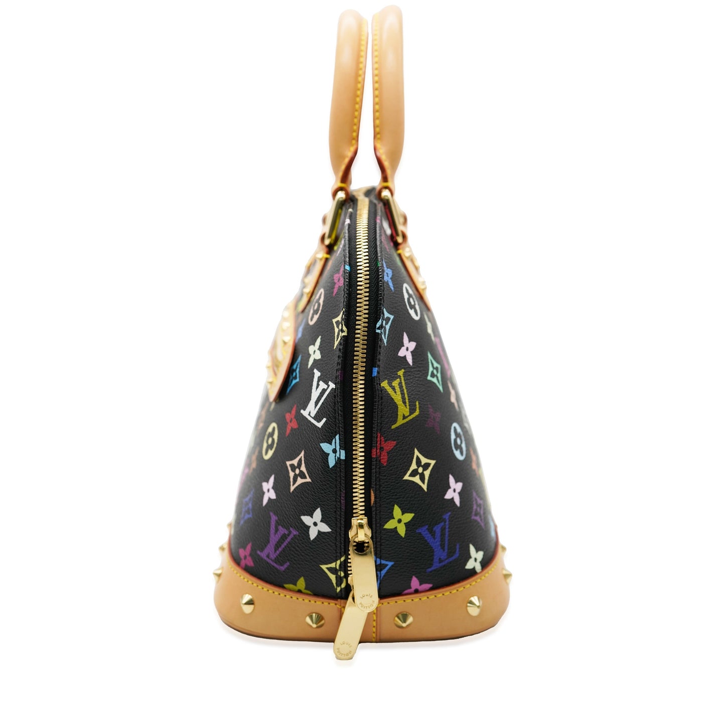 Louis Vuitton Black Multicolore Monogram Canvas Alma PM