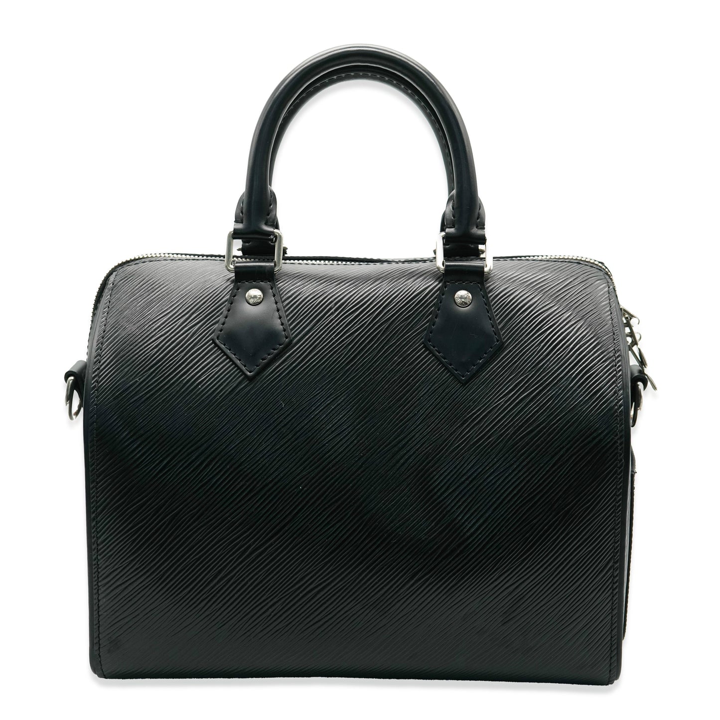 Louis Vuitton Black Epi Speedy Bandouliere 25