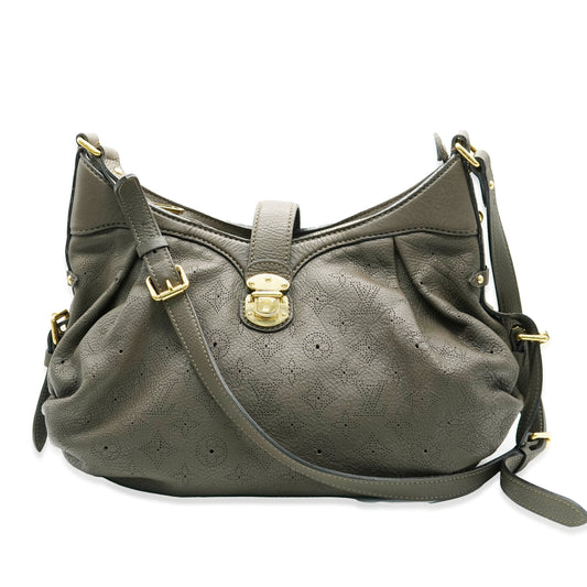 Louis Vuitton Gris Elephant Mahina XS Hobo