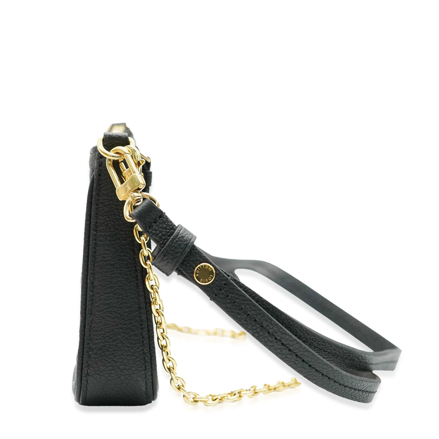 Louis Vuitton Black Monogram Empreinte Easy Pouch On Strap