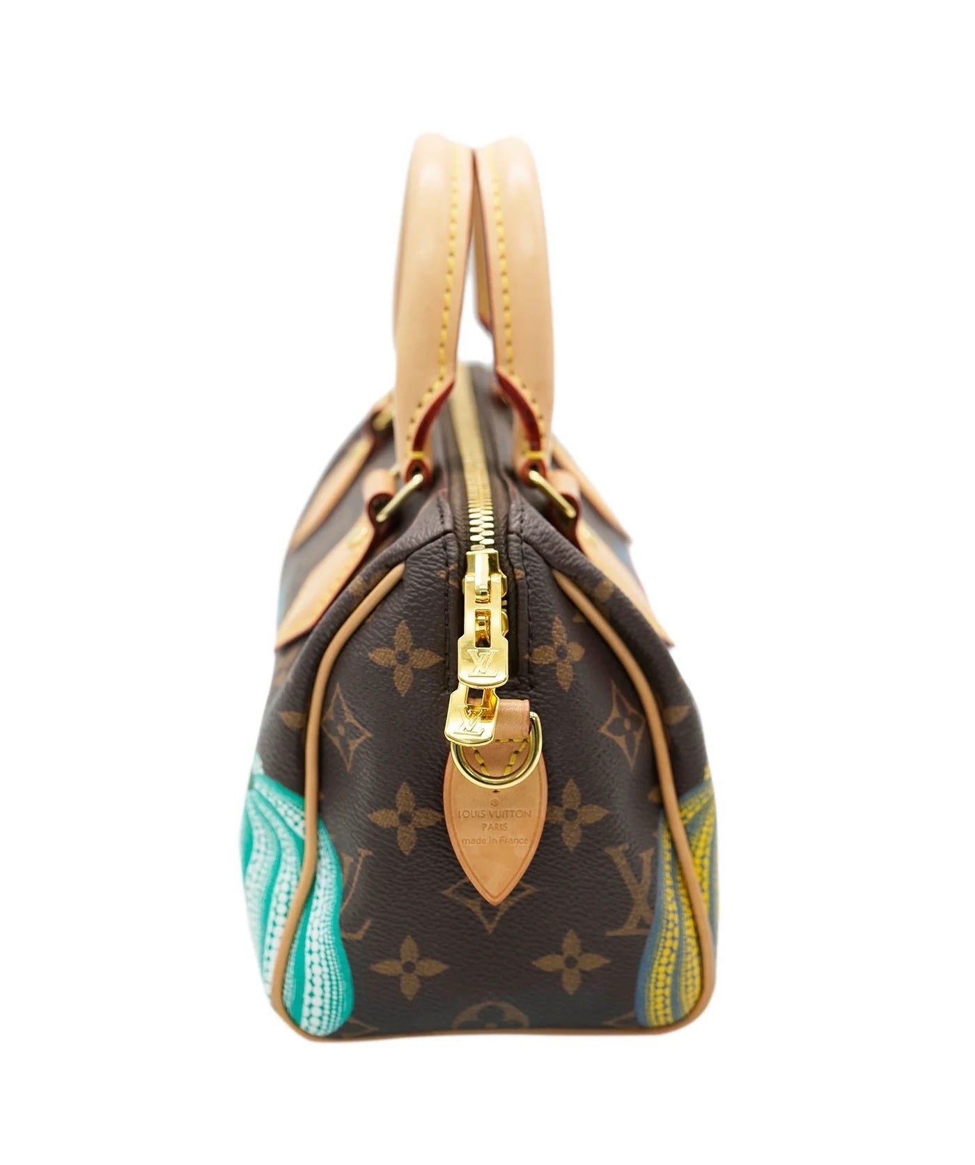 Louis Vuitton x YK Monogram Canvas Pumpkins Speedy Bandouliere 20