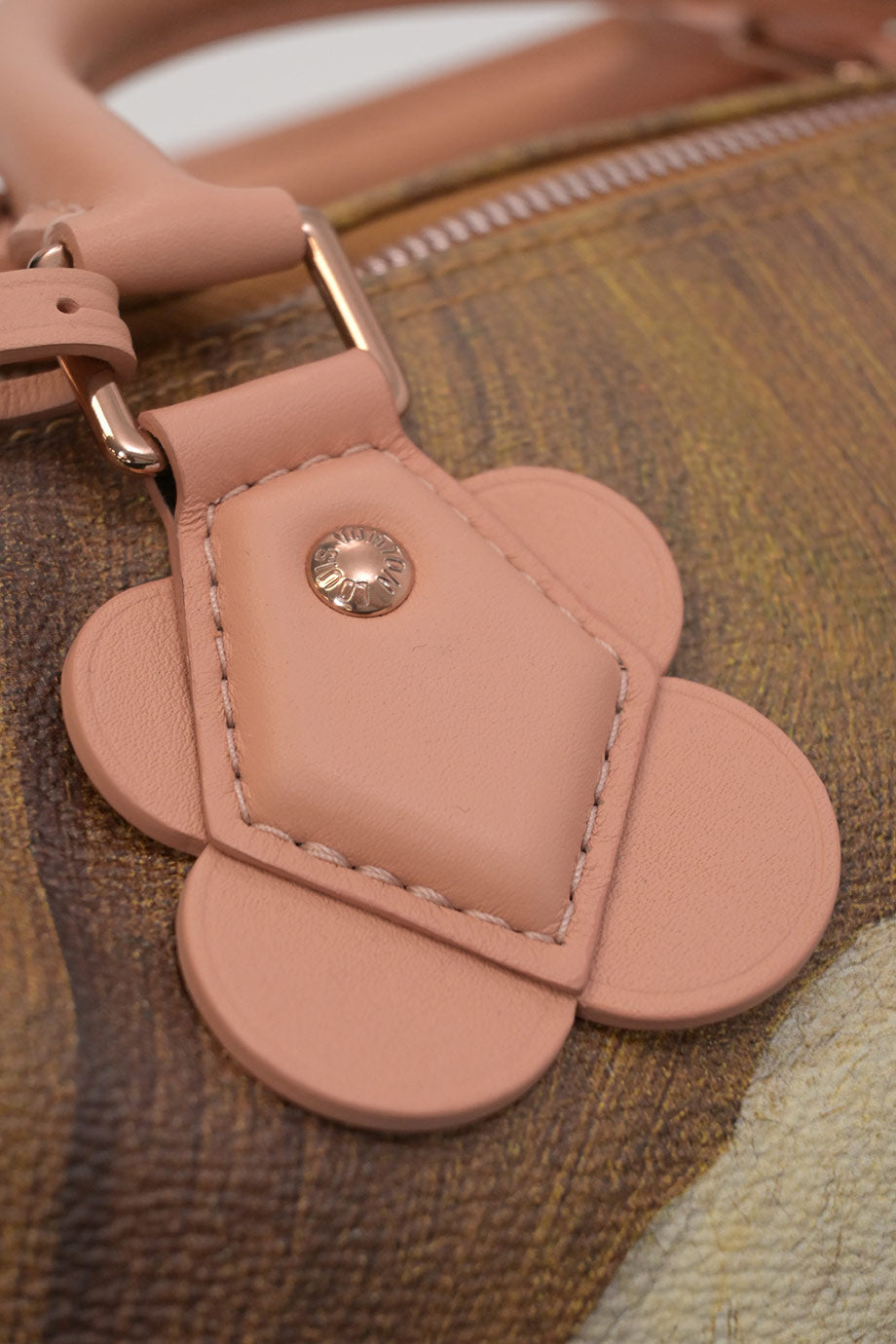LOUIS VUITTON x Jeff Koons Masters Collection Fragonard blush printed canvas and leather Speedy bag