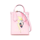 Gucci × Bananya Leather 2way Handbag