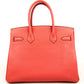 Luxury Hermes 30cm Bougainvilea Togo Birkin with Palladium