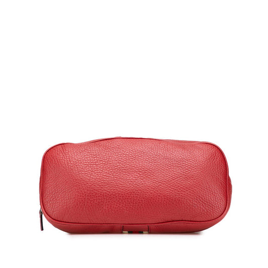 Gucci Webbing Line Leather 2way Bag